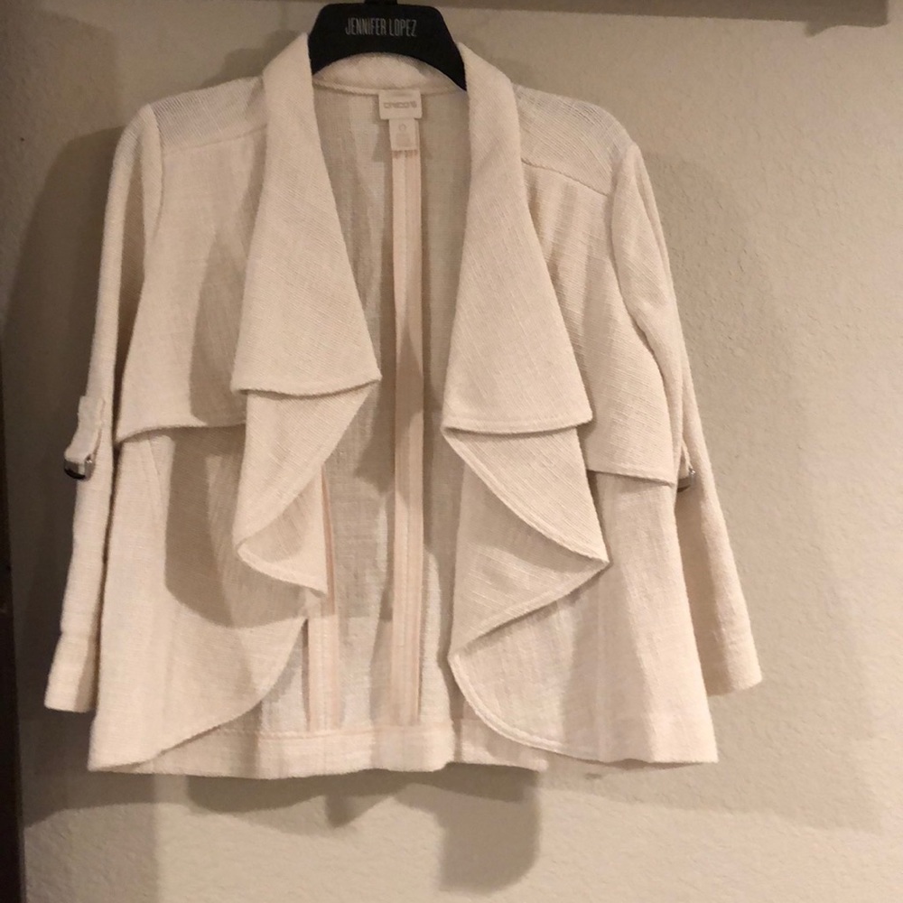 Chico’s 3/4 sleeve jacket